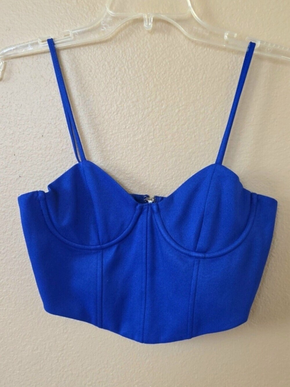 Peppermayo Cobalt Blue Corset Tank Top - Size 4